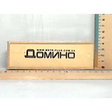 Домино в деревянной кор-ке, M 0027 14,5-5-3см