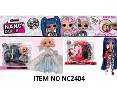 Игровой набор кукла NC2404 (PG1703) 2 вида микс, в кор – 17.5*9.5*22.5 см, р-р игрушки – 15