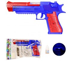 Пистолет 236-22A батар,свет,звук, с дымом,в пакете 16*27 см, р-р игрушки – 23 см