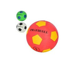 Мяч футбольный VA-0009 размер1, резина, Grain, 160-163г, 3 цвета, в кульке