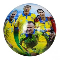 Мяч футбольный EV 3152-1 размер 5, ПВХ 1,8мм, 2слоя,32панели,300-320г,сборная(Украина)