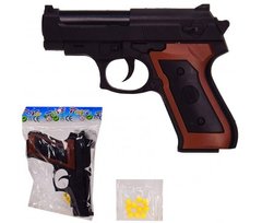 Пистолет 238-1 с пульками, в пакете – 13.5*18 см, р-р игрушки – 14 см