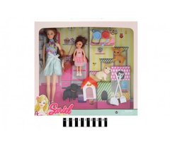 Лялька "Sariel" з дитиною та домашніми улюбленцями (коробка) 7726-A2 р.36,5*7*33,5см