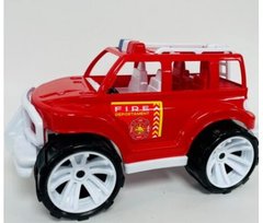 Іграшка дитяча "Позашляховик класичний малий арт.328 пожежна Бамсик