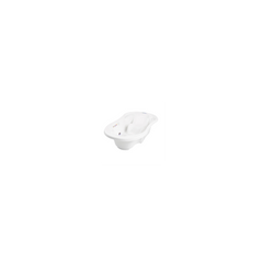 Ванночка "Комфорт" з термометром 2 в 1 анатомічна (Біла)/"TEGA"