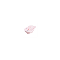 Ванночка "Комфорт" з термометром 2 в 1 анатомічна (Світло-рожева)/"TEGA"