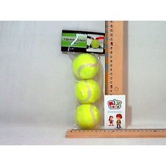 Теннисные мячи MS 0234 Большой теннис (3шт, в кульке, 23-11см